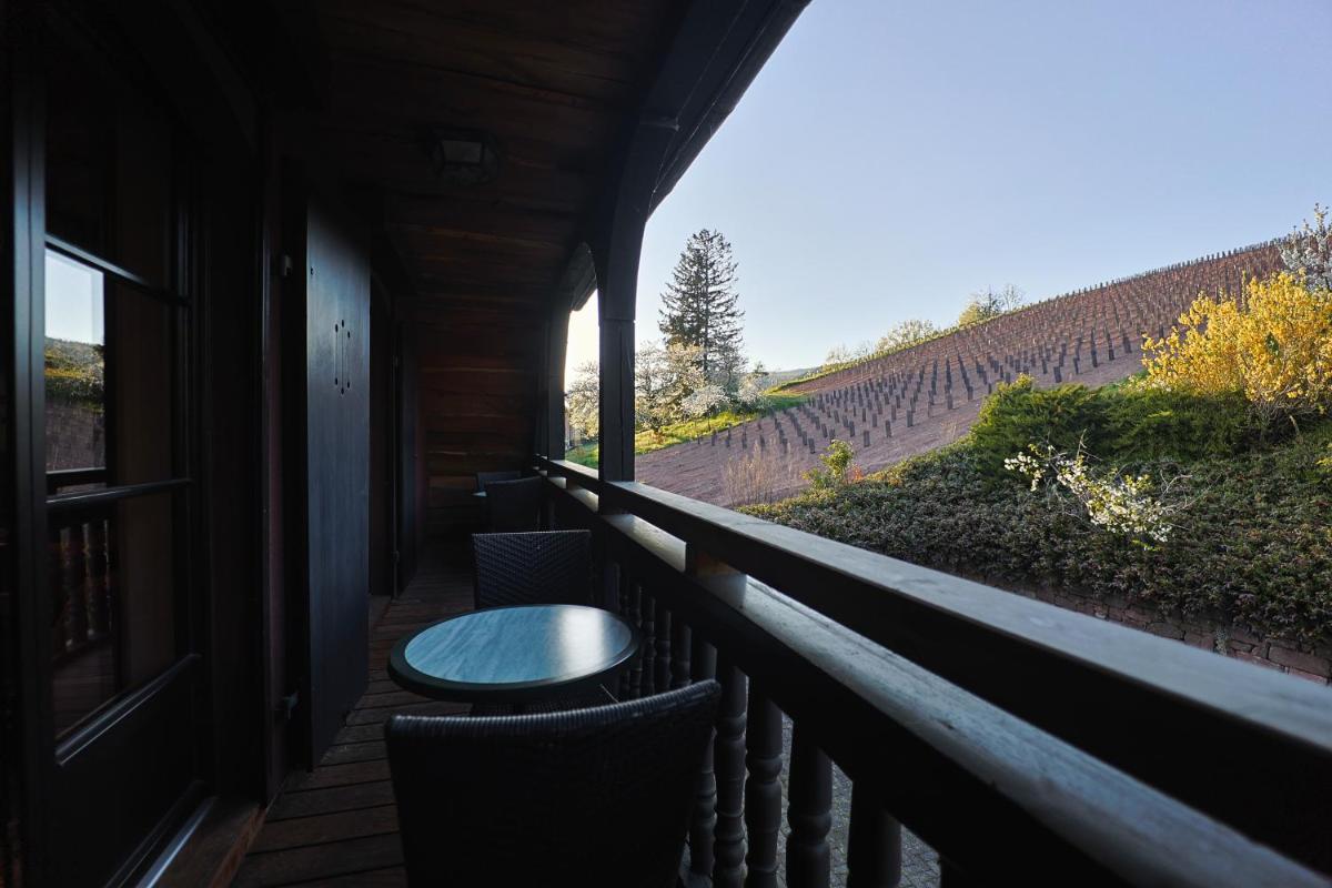 Balcon ou terrasse dans l'établissement Hôtel Arnold