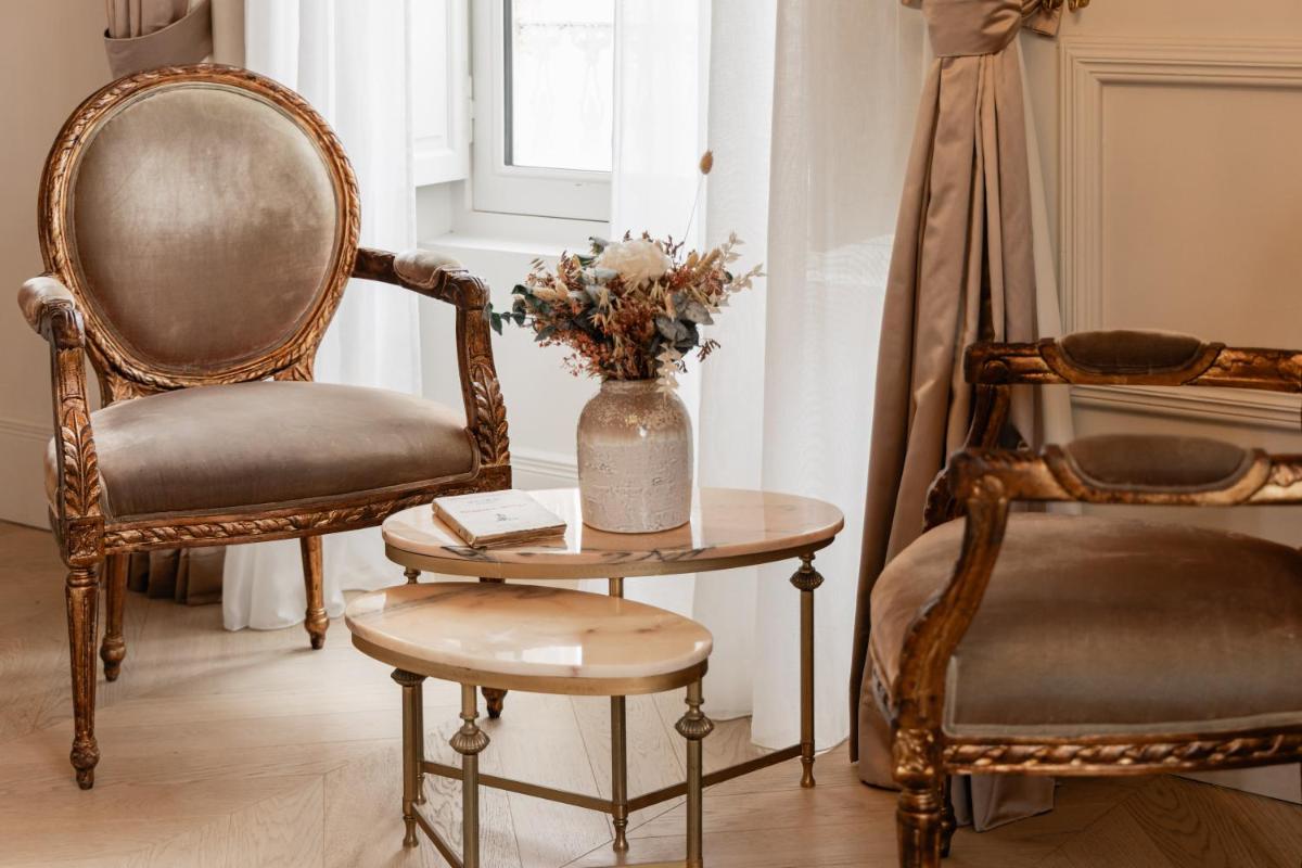 Coin salon dans l'établissement Château Léognan, Domaine viticole - proche Bordeaux