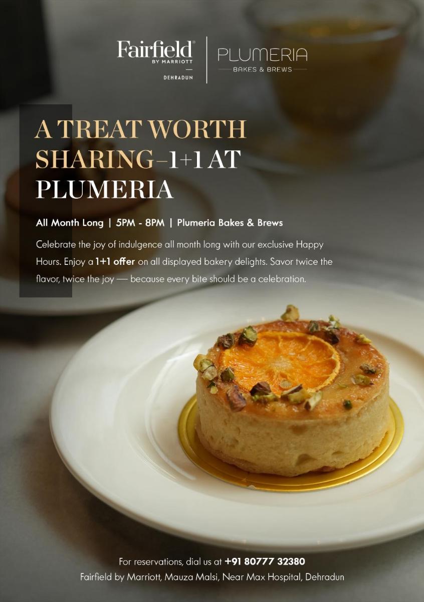 a magazine advertisement for a treat worth sharing that pumpkin at Fairfield by Marriott Dehradun in Dehradun