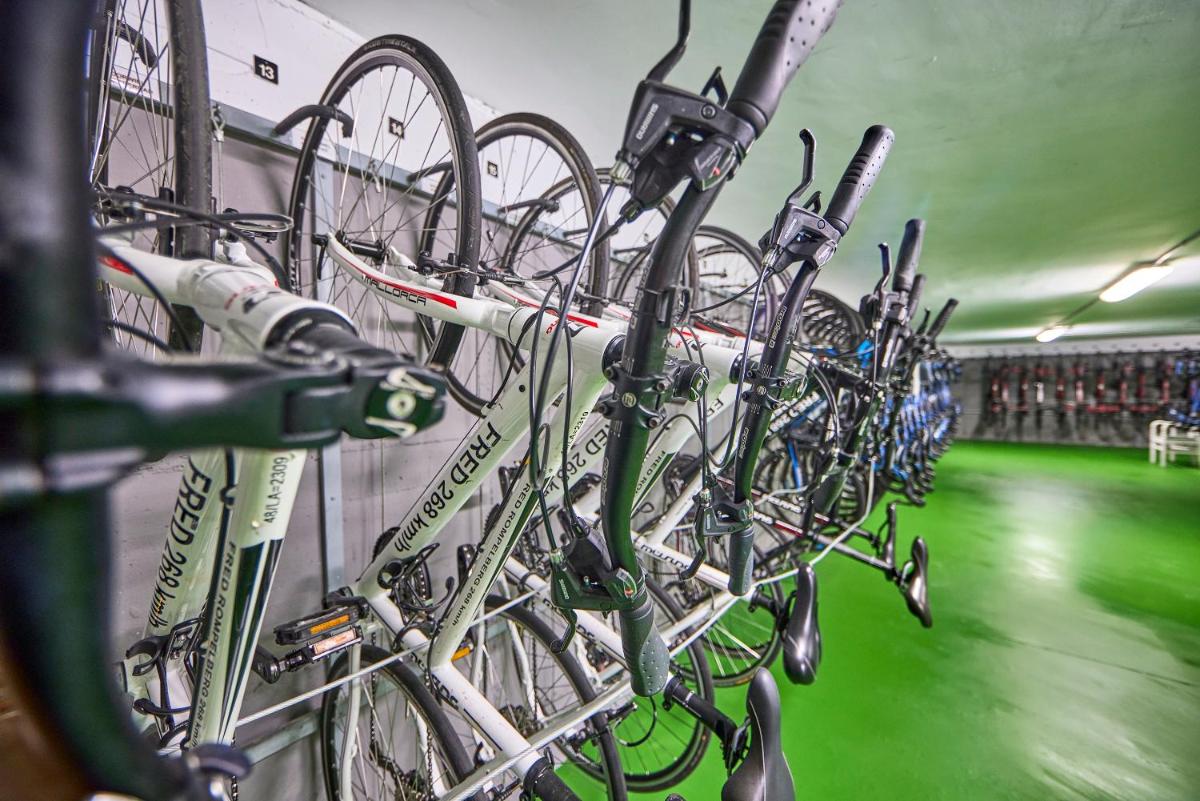 Gimnasio o instalaciones de fitness de Hotel Playa Golf - Adults Only