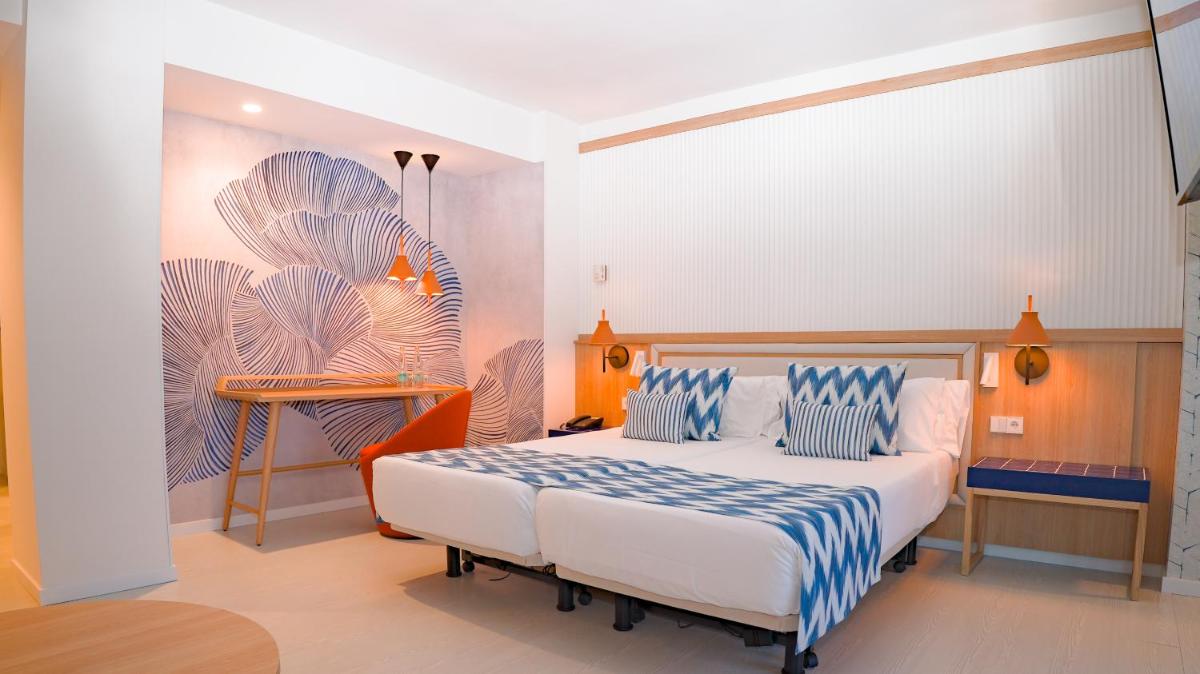 Cama o camas de una habitación en Isla Mallorca & Spa