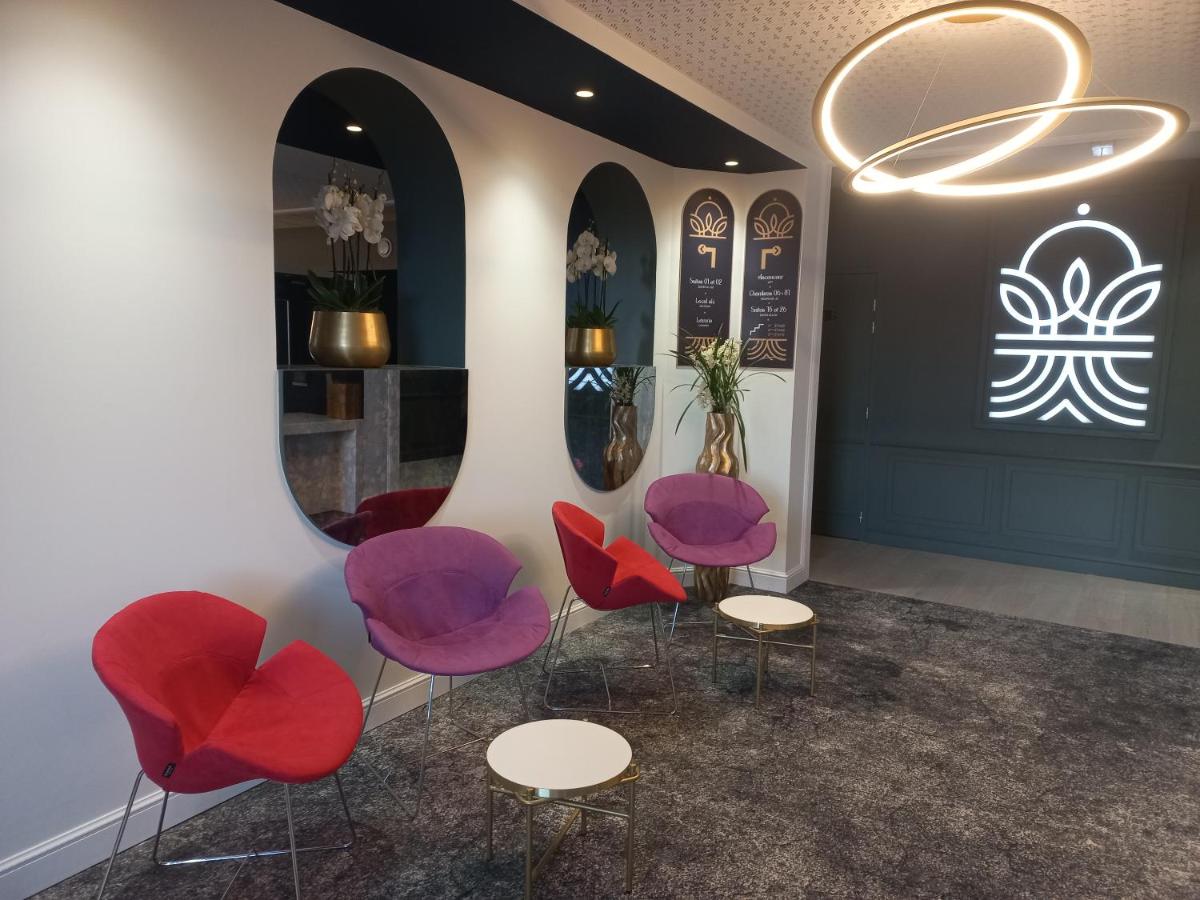 Coin salon dans l'établissement Le Berceau de La Source