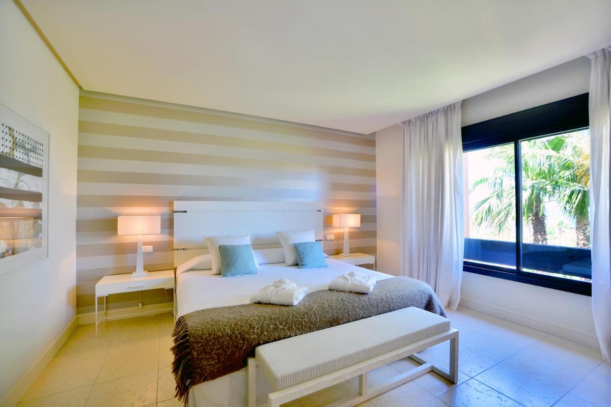 Cama o camas de una habitación en Aparthotel Novo Resort