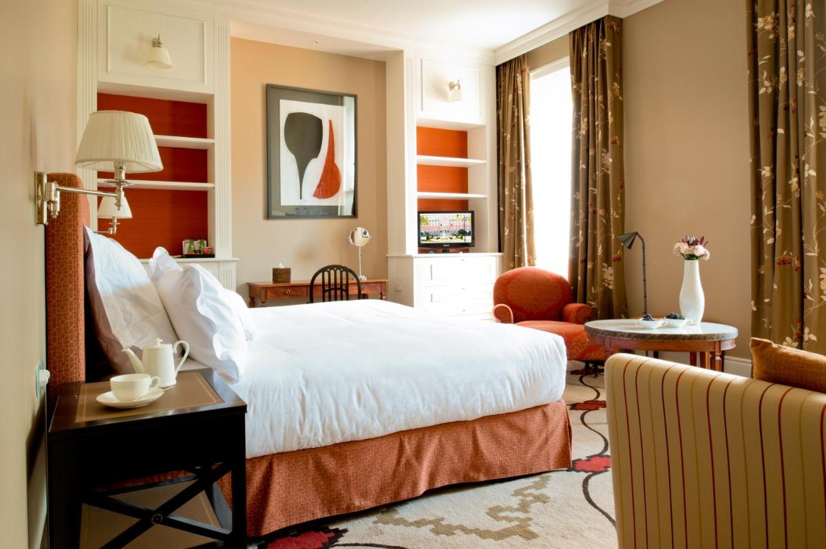 Uma cama ou camas num quarto em Vidago Palace