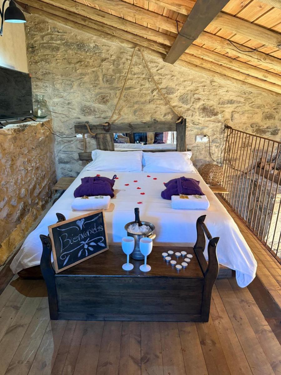 Cama o camas de una habitación en Orgullo Rural