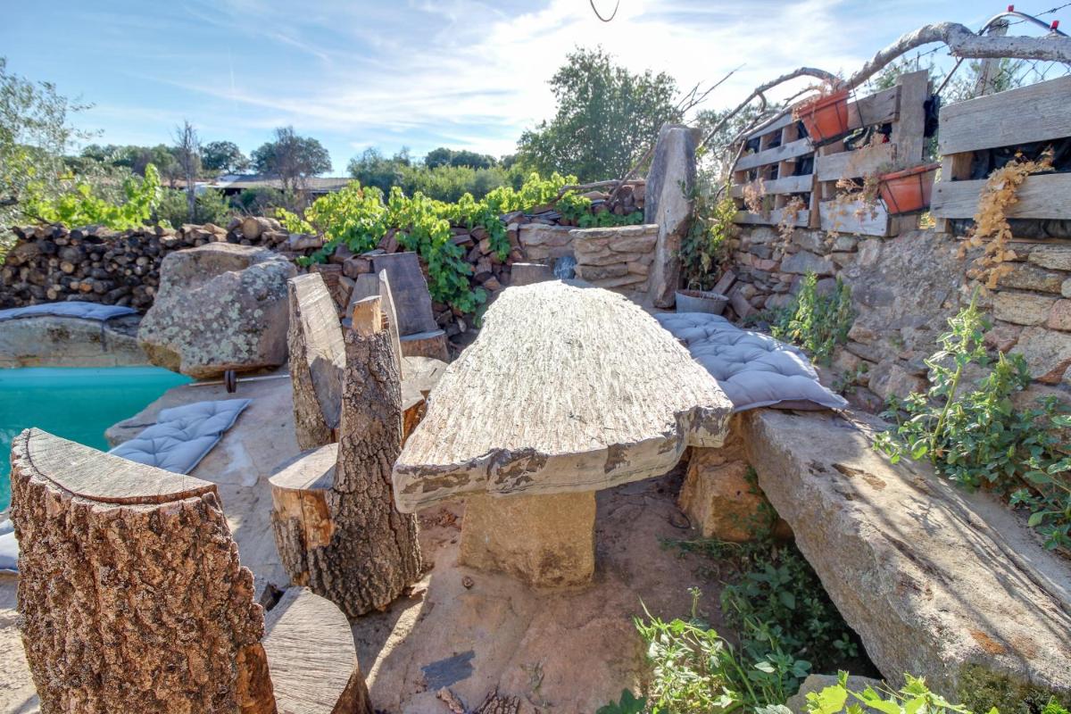 Jardín al aire libre en Orgullo Rural