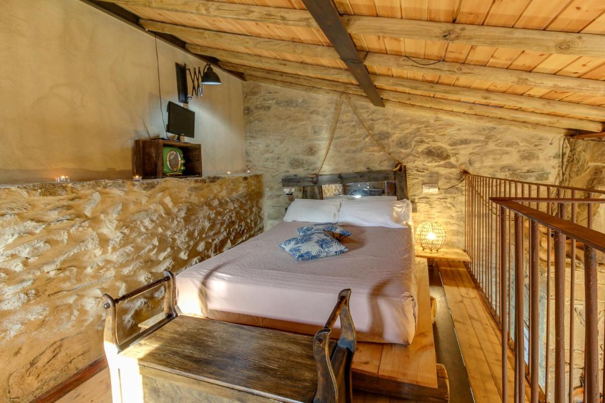Cama o camas de una habitación en Orgullo Rural