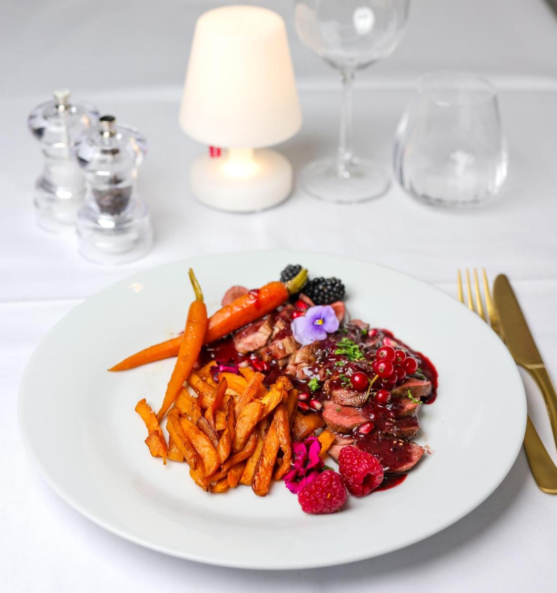 Nourriture dans l'hôtel ou à proximité