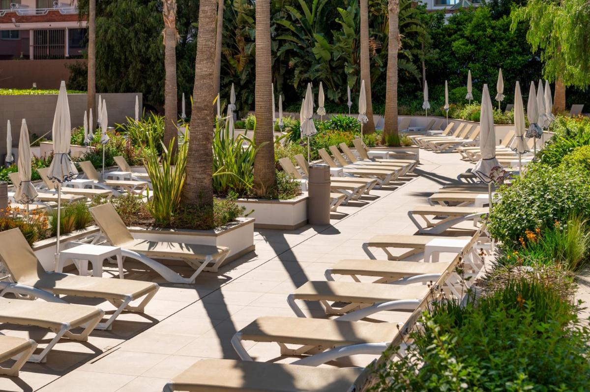 Jardín al aire libre en AQUA Hotel The Breeze & Spa - All Inclusive - Adults Only - 4Sup