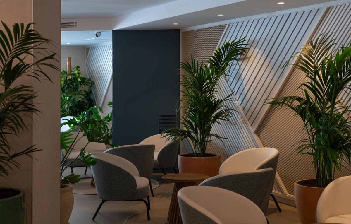 Zona de estar de AQUA Hotel The Breeze & Spa - All Inclusive - Adults Only - 4Sup
