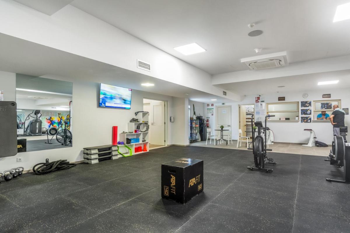 O centro de fitness e/ou as comodidades de fitness de Hotel Rural Brícia Du Mar