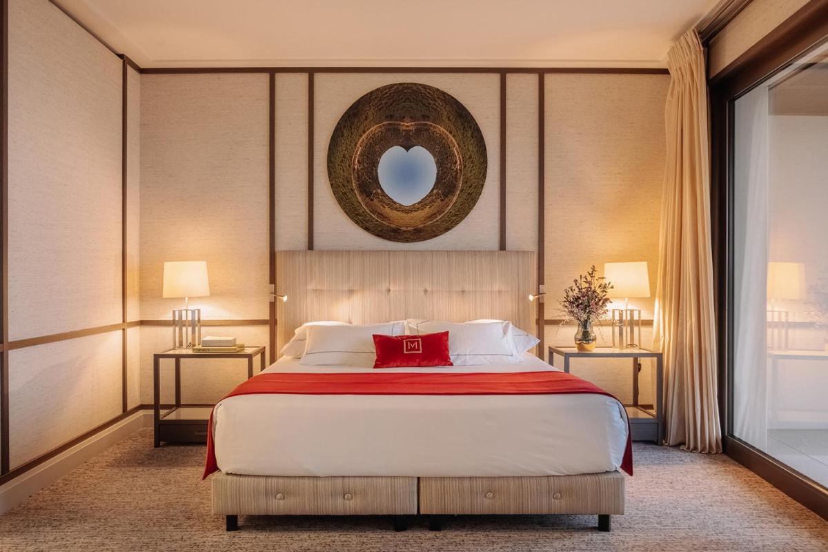 Un ou plusieurs lits dans un hébergement de l'établissement Villa Maïa