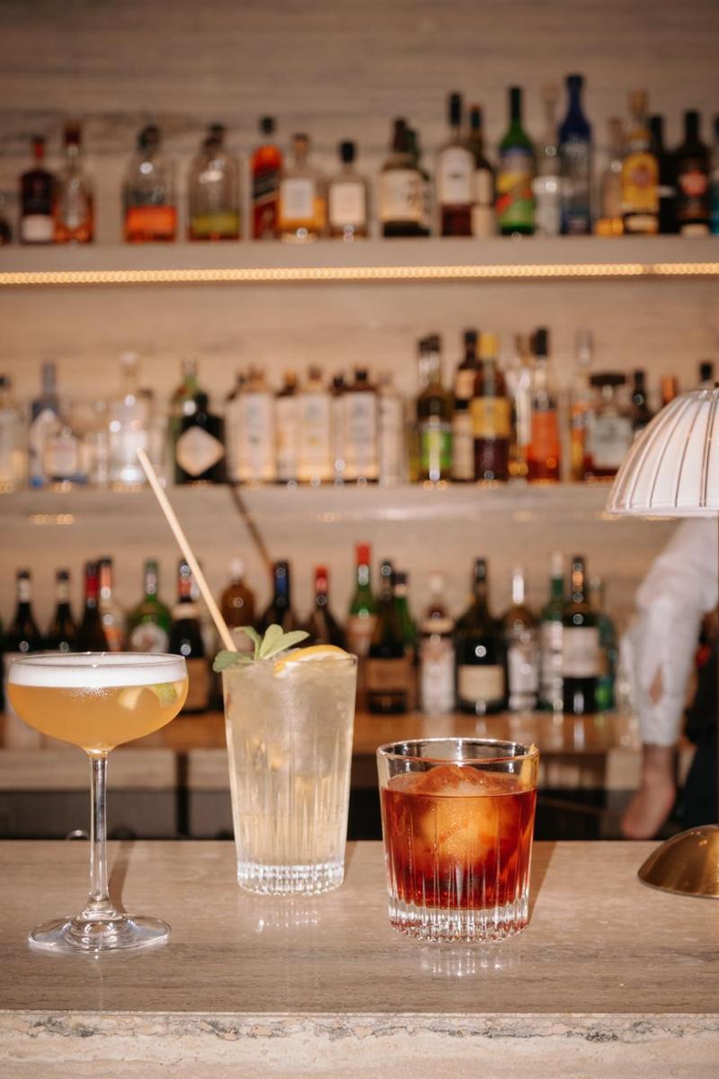 Boissons dans l'établissement Villa Maïa