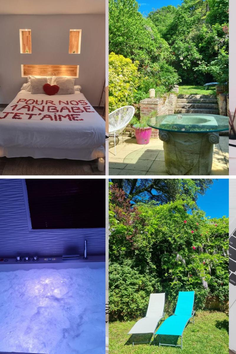 Evasion Romantique suite de luxe jacuzzi jardin privé proche Paris - Housity