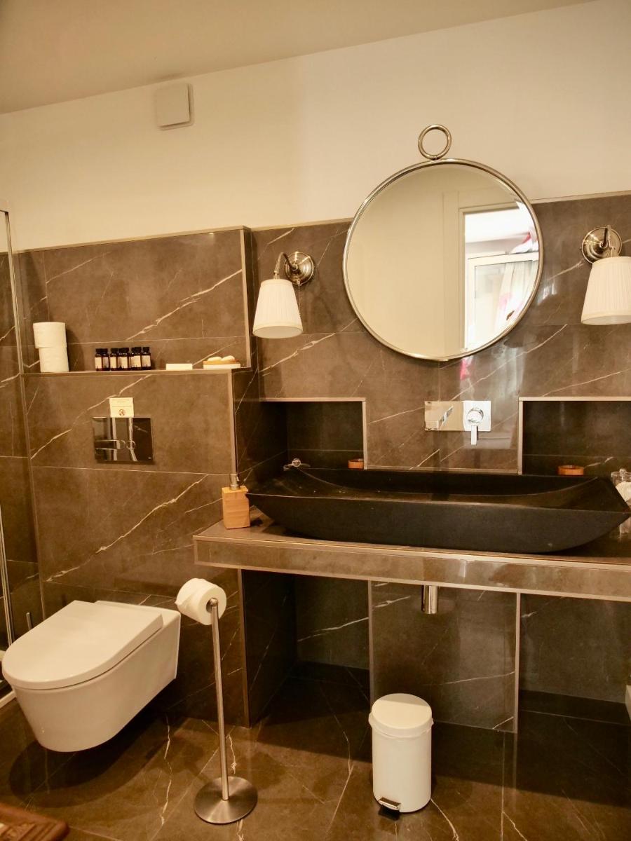 Salle de bains dans l'établissement Hotel Minera