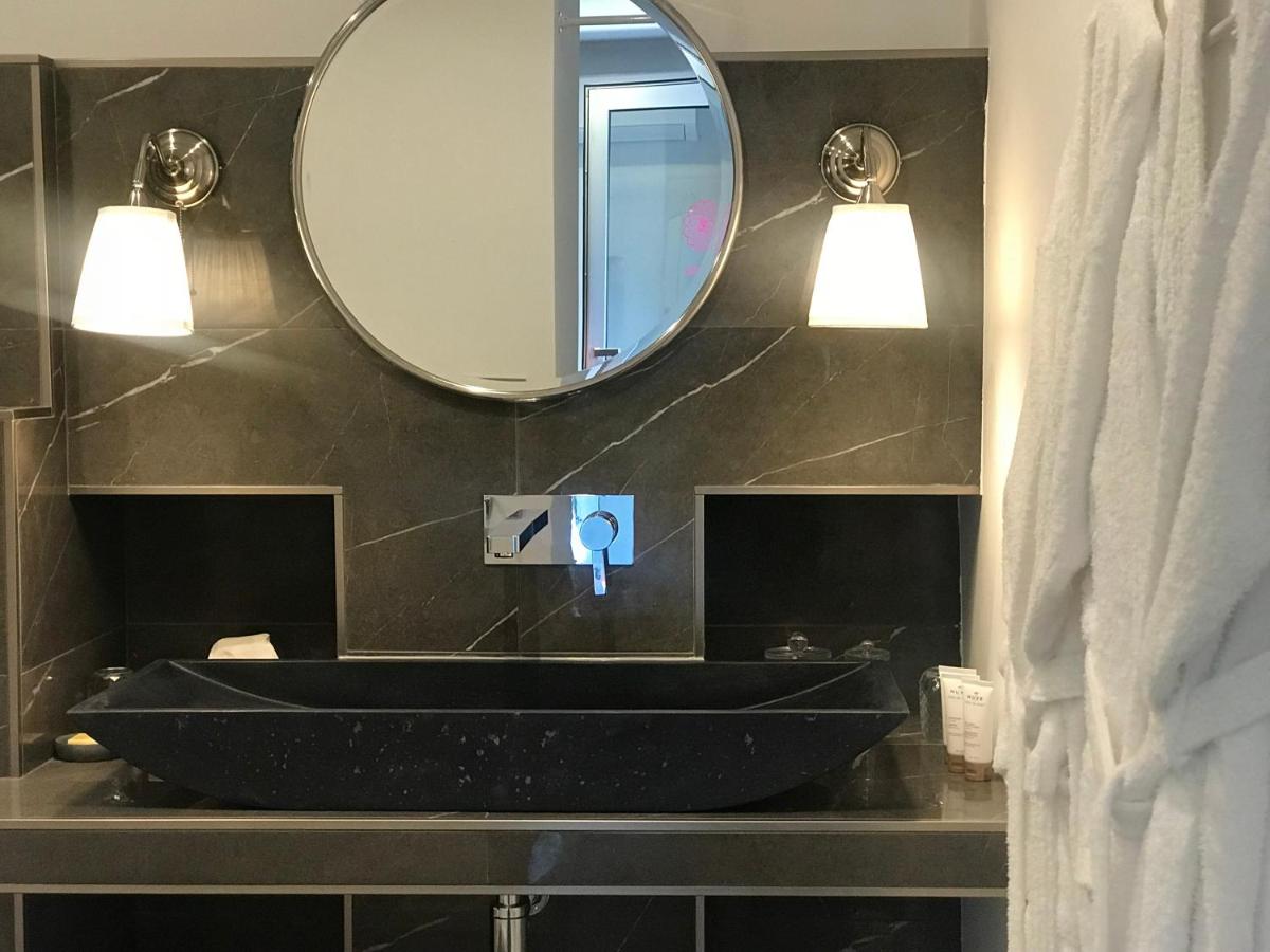 Salle de bains dans l'établissement Hotel Minera