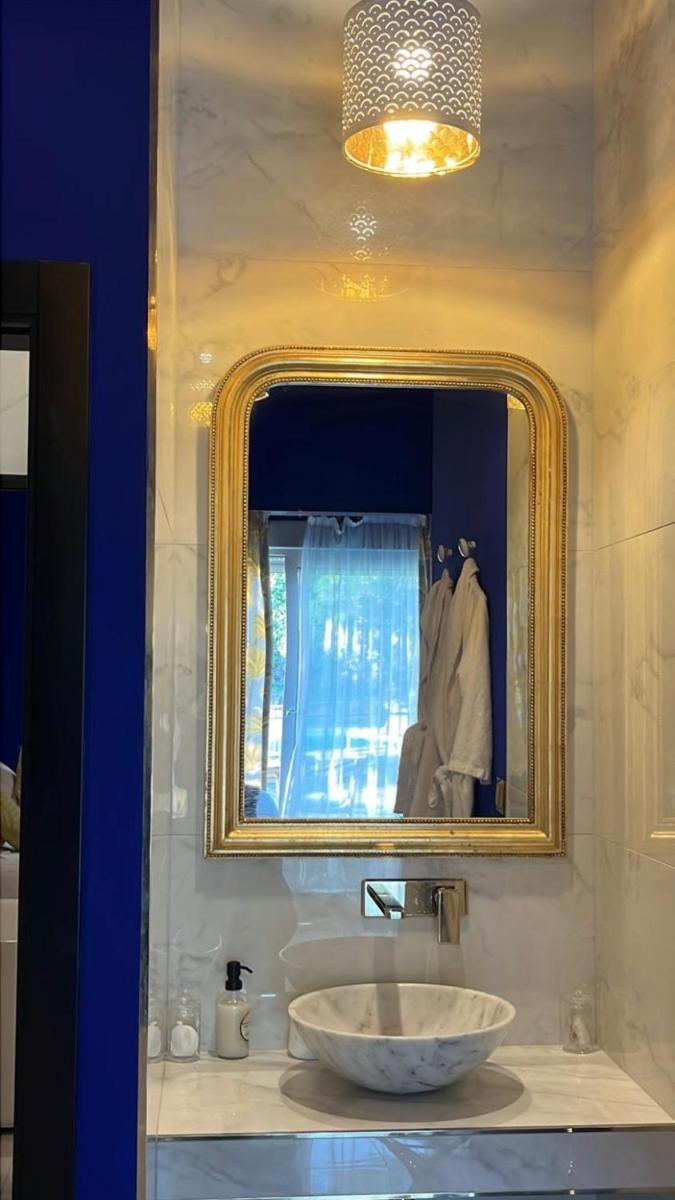 Salle de bains dans l'établissement Hotel Minera