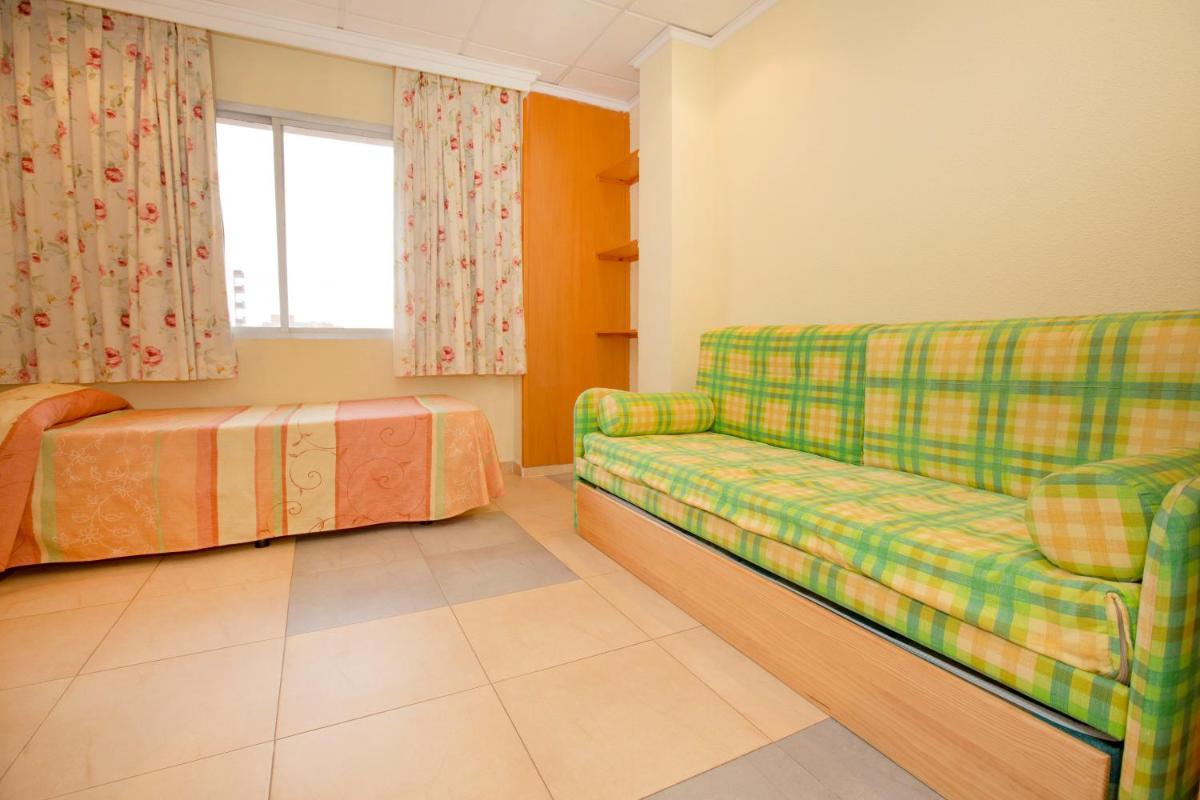 Zona de estar de Hotel Tres Anclas