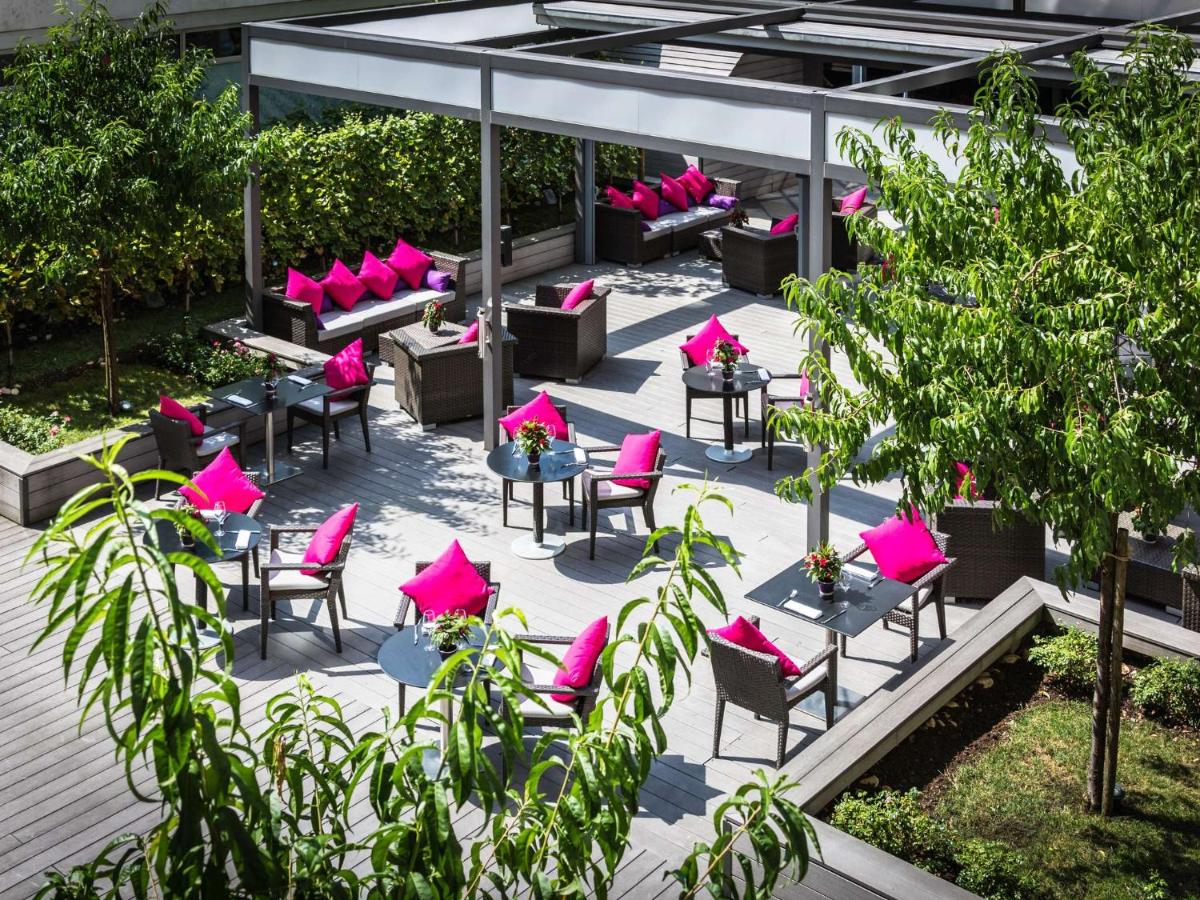 Jardin de l'établissement Sofitel Strasbourg Grande Ile