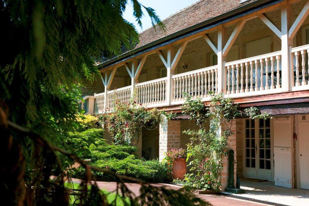 Jardin de l'établissement Château de Fleurville & Spa