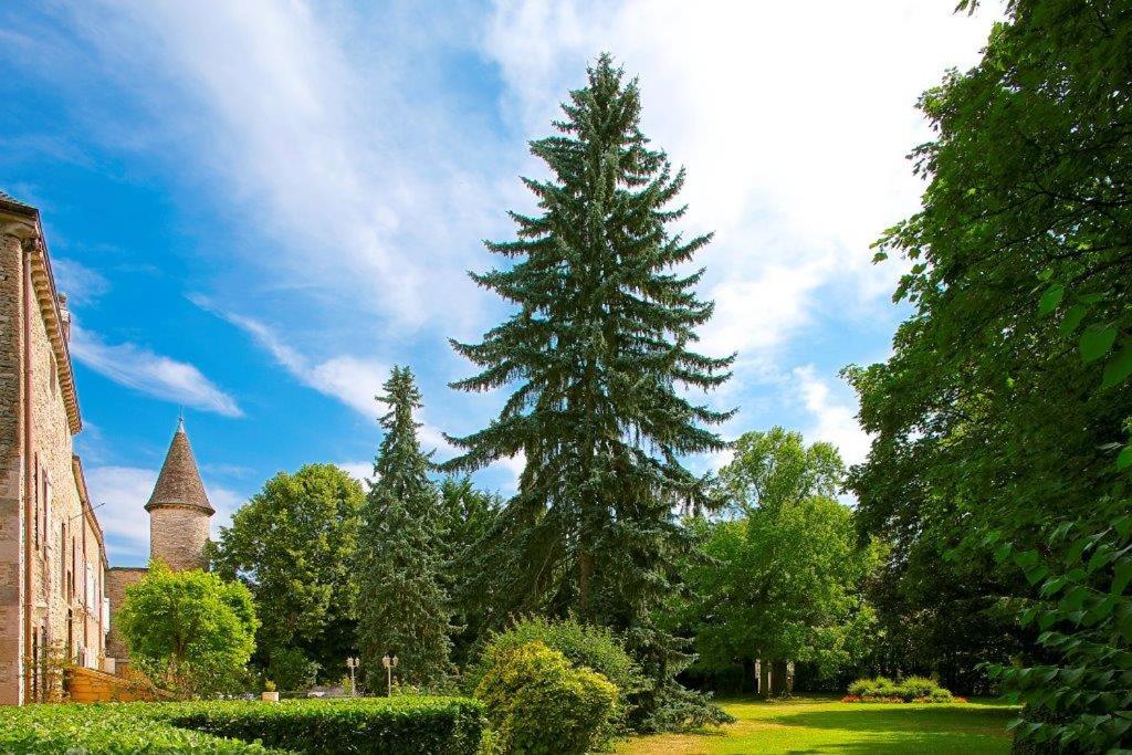 Jardin de l'établissement Château de Fleurville & Spa