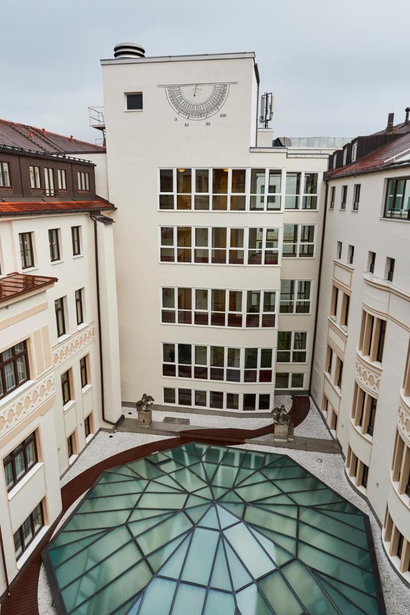 Das Gebäude in dem sich das Hotel befindet