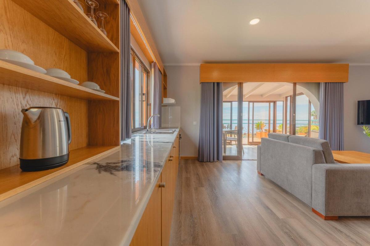 A cozinha ou kitchenette de Quinta Splendida Wellness & Botanical Garden