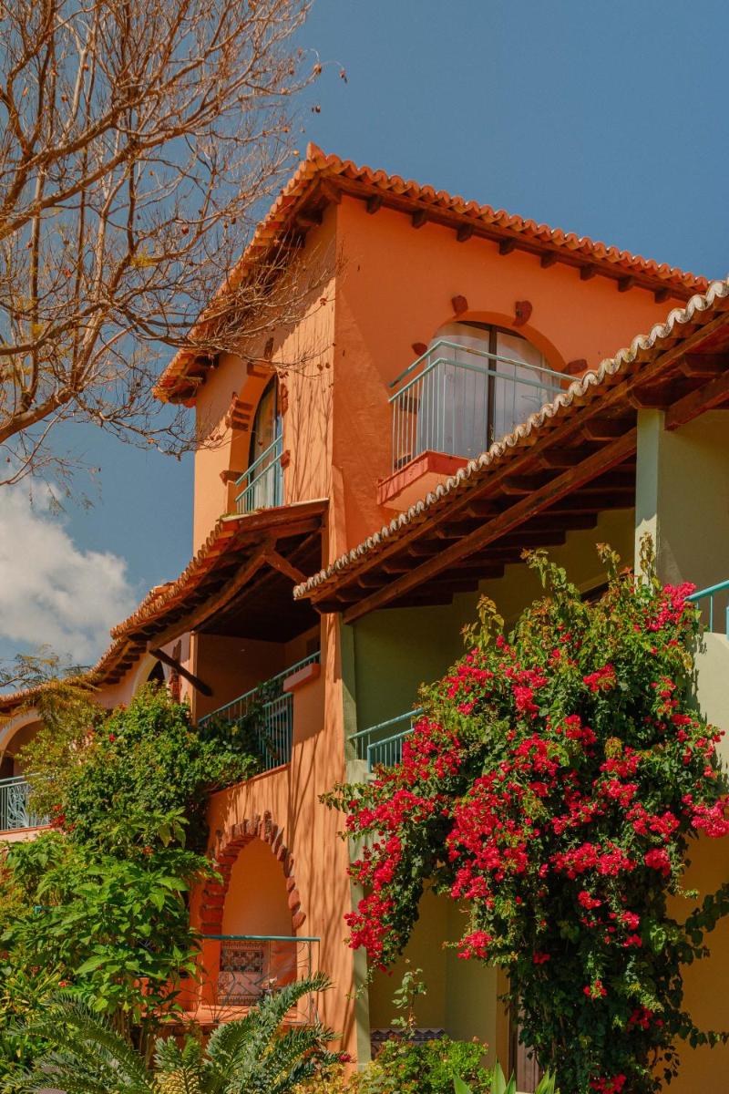 O edifício onde o hotel está situado