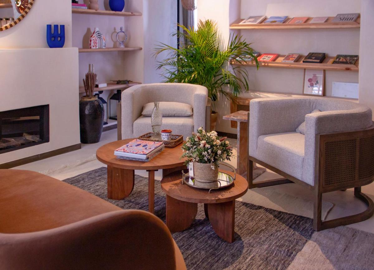 Zona de estar de Nomad Hotel & Spa Altea