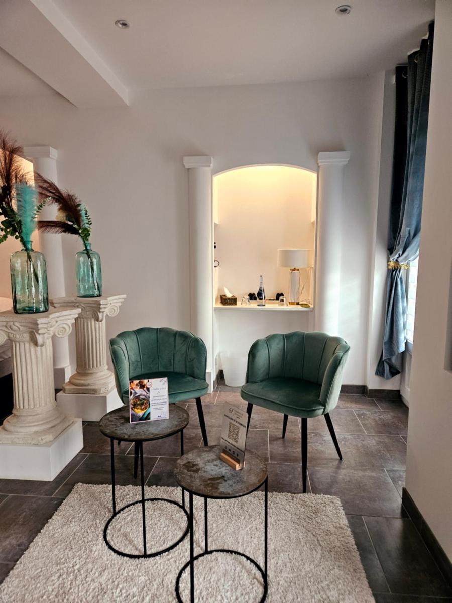 Coin salon dans l'établissement Châtellerie De Schoebeque