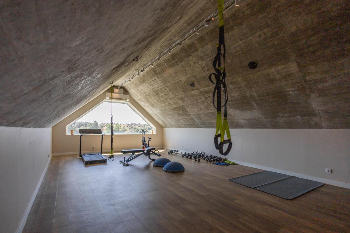 O centro de fitness e/ou as comodidades de fitness de Sleep & Nature Hotel