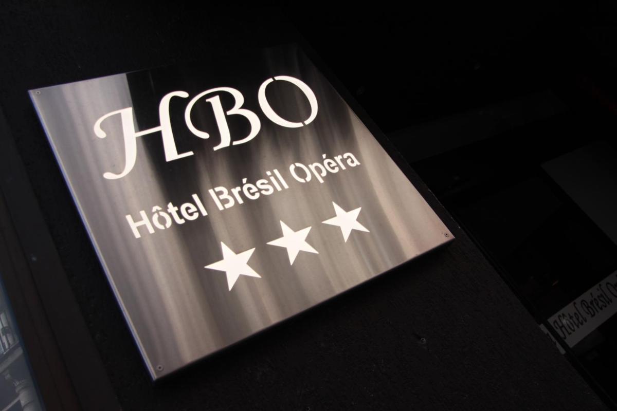 Certificat, récompense, panneau ou autre document affiché dans l'établissement Hôtel Brésil Opéra SPA