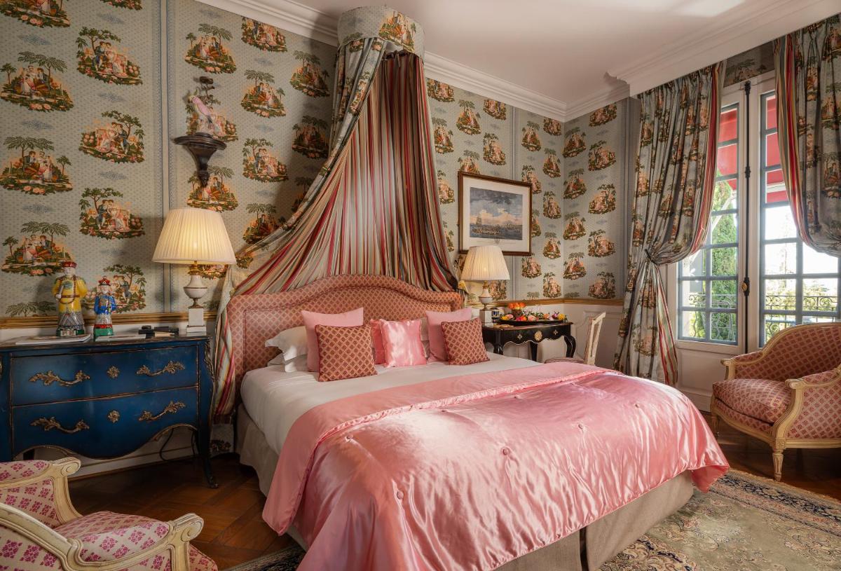 Un ou plusieurs lits dans un hébergement de l'établissement Villa Gallici Hôtel & Spa