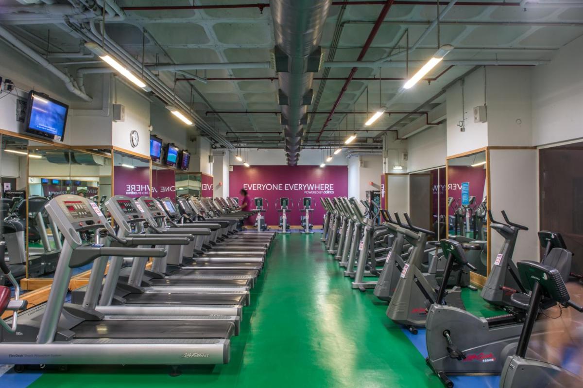 O centro de fitness e/ou as comodidades de fitness de Porto Palácio Hotel by The Editory