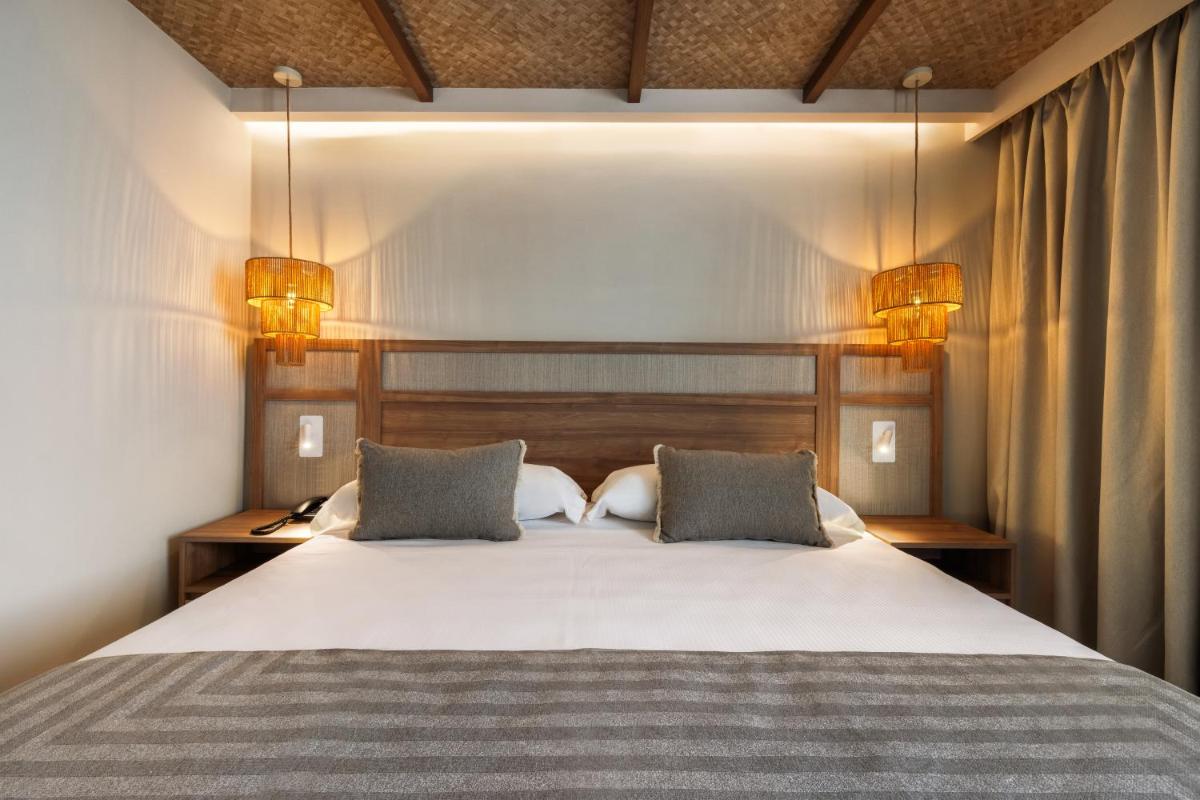 Cama o camas de una habitación en Hotel Riu Palace La Mola