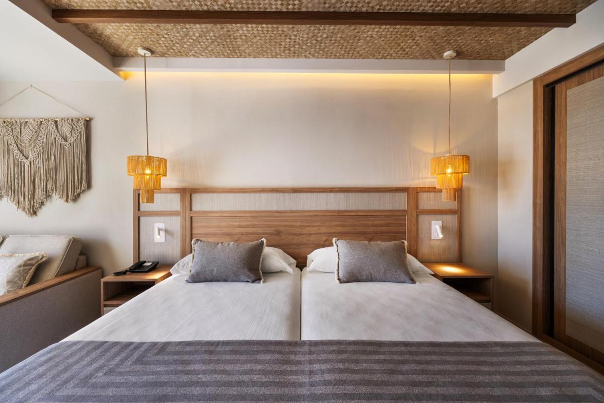 Cama o camas de una habitación en Hotel Riu Palace La Mola