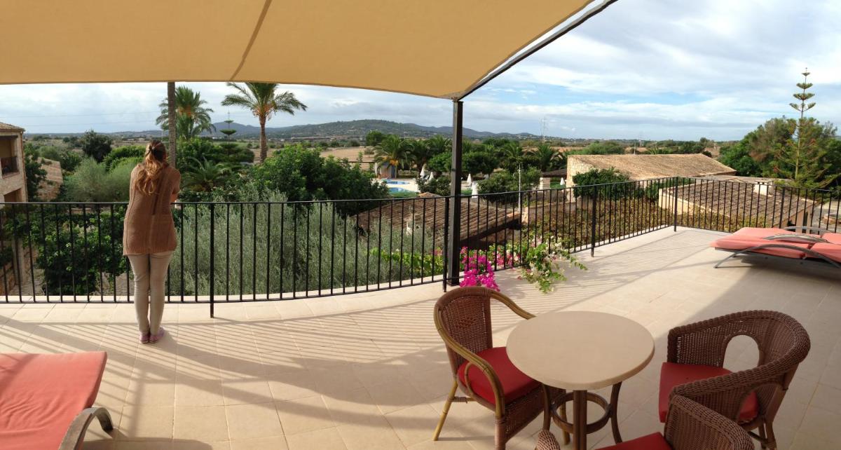 Un balcón o terraza de Hotel Son Trobat Wellness & Spa