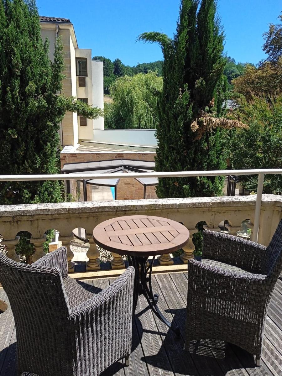 Balcon ou terrasse dans l'établissement Clos La Boëtie & Spa