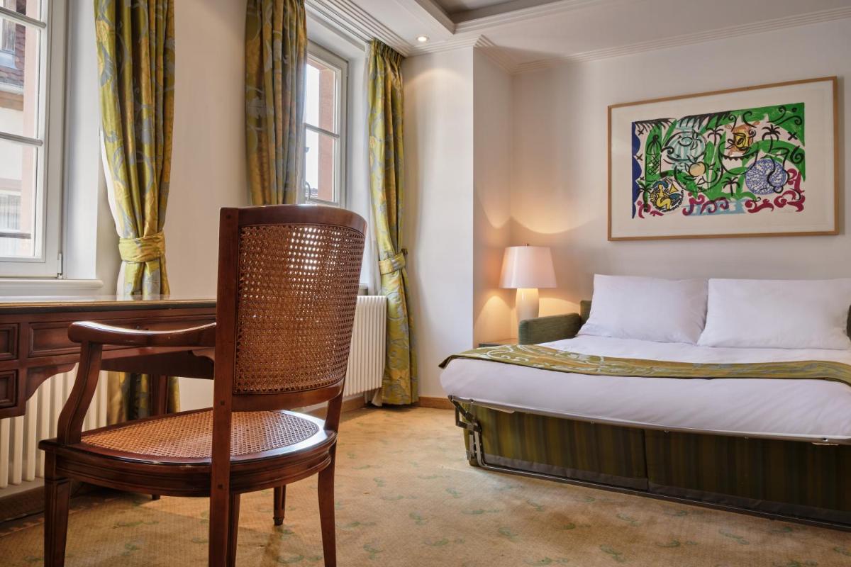 Coin salon dans l'établissement Hotel & Spa A la cour d'Alsace by HappyCulture