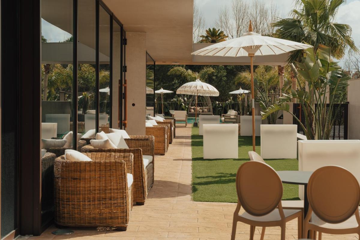 Uma área de estar em Hotel Leiriartem by Grupo Quinta dos Lagos