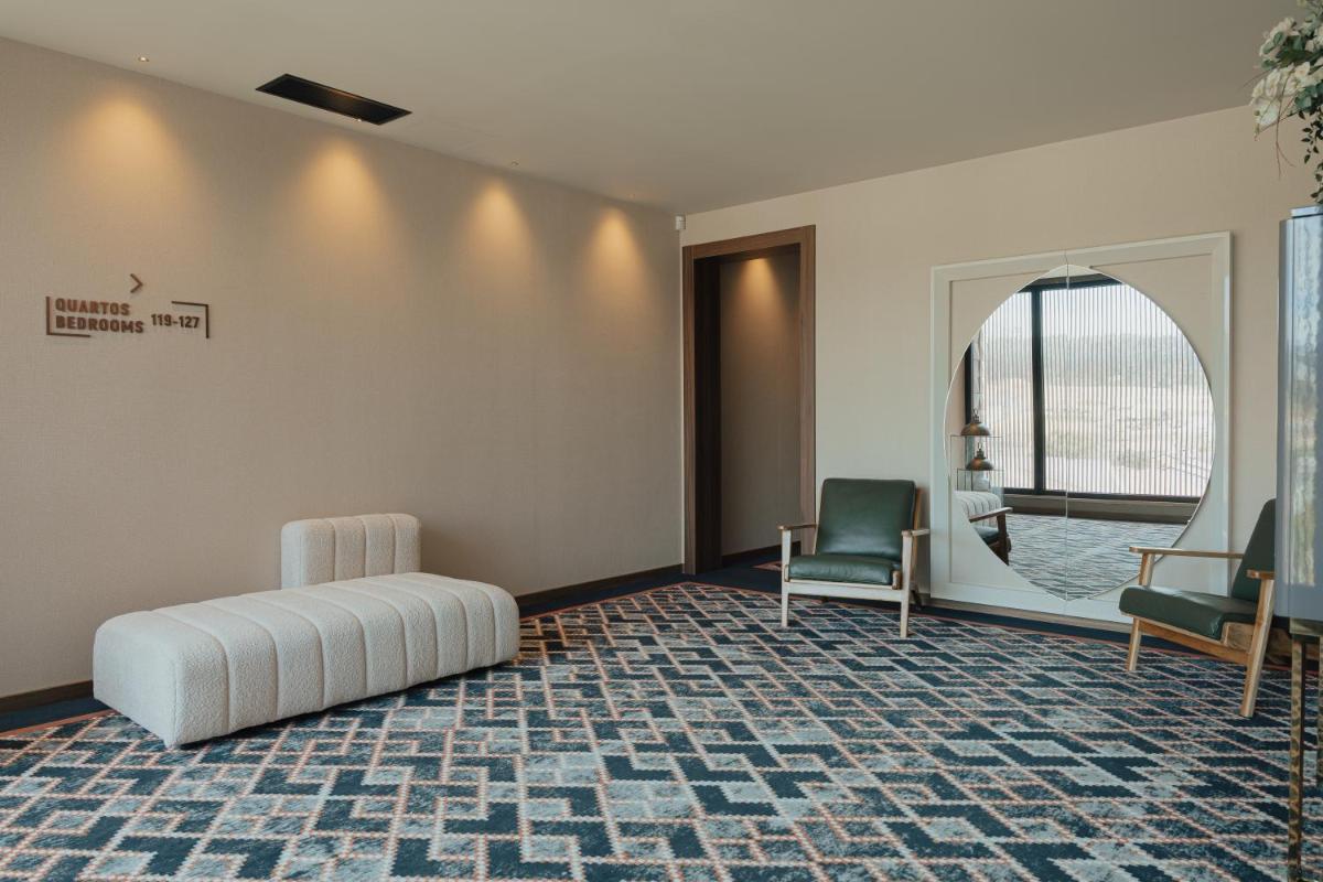 Uma área de estar em Hotel Leiriartem by Grupo Quinta dos Lagos
