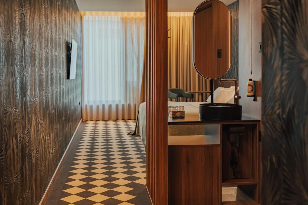A cozinha ou kitchenette de Hotel Leiriartem by Grupo Quinta dos Lagos