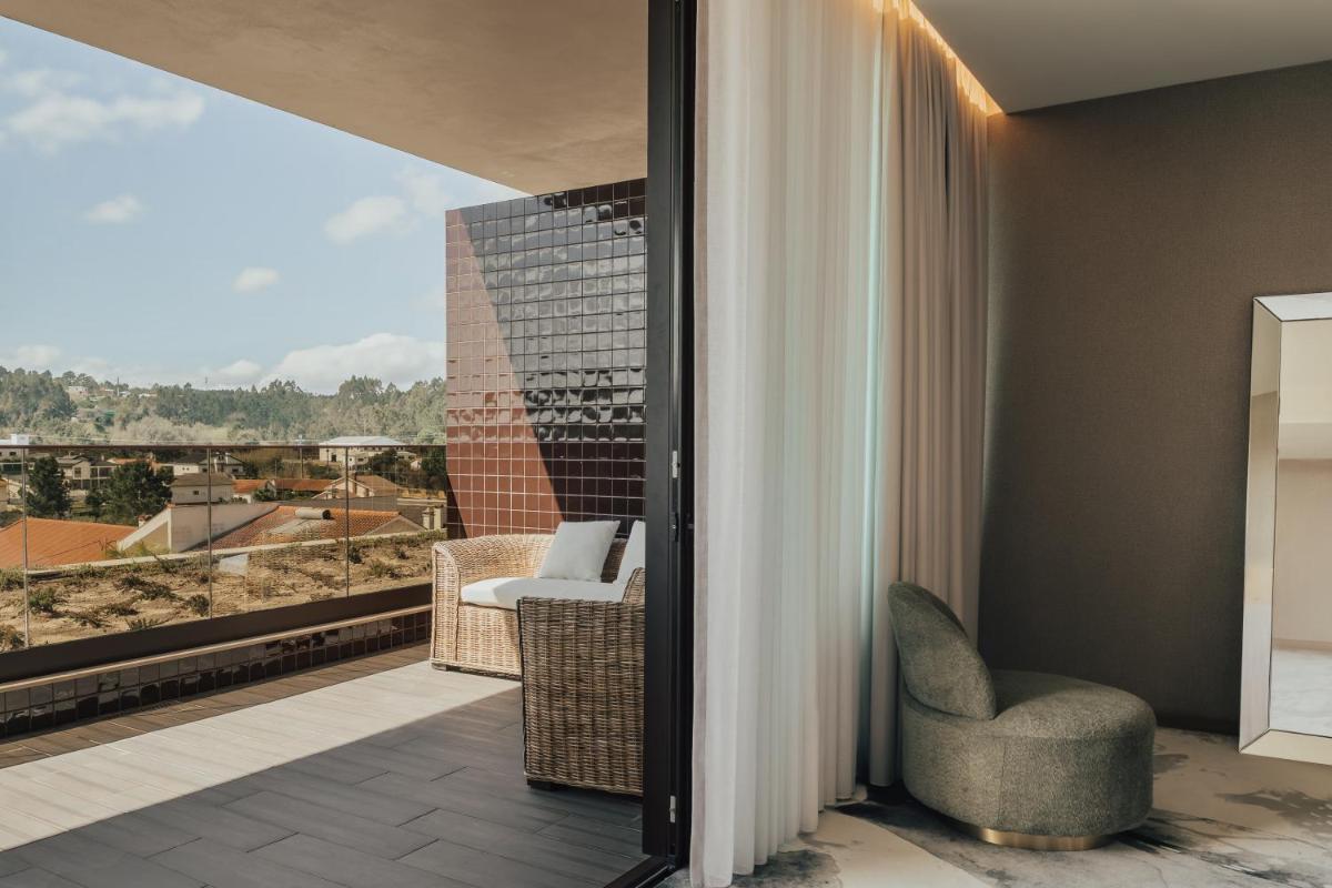 Uma varanda ou terraço em Hotel Leiriartem by Grupo Quinta dos Lagos