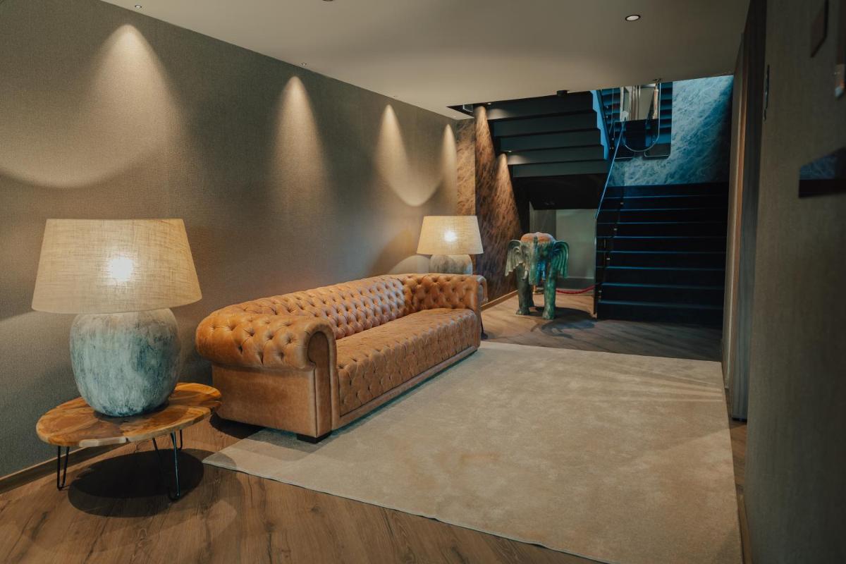 Uma área de estar em Hotel Leiriartem by Grupo Quinta dos Lagos