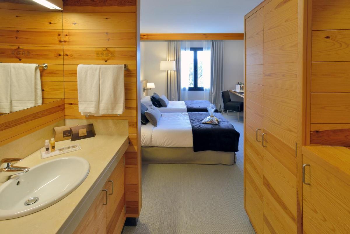 Cama o camas de una habitación en Montanyà