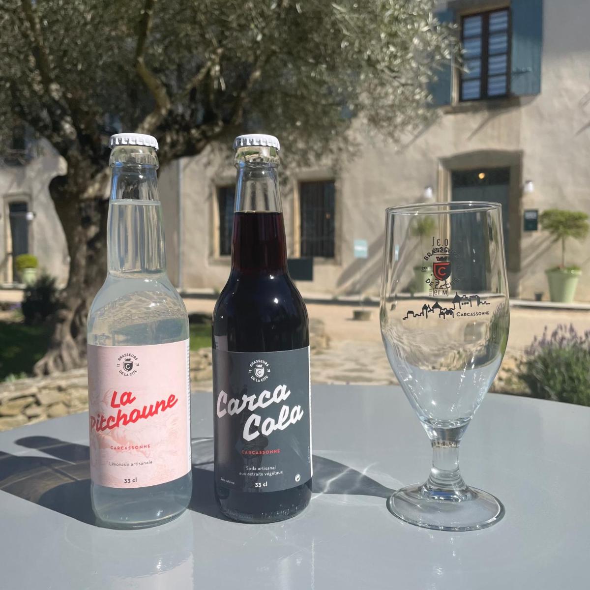 Boissons dans l'établissement Logis Hôtel Château De Palaja
