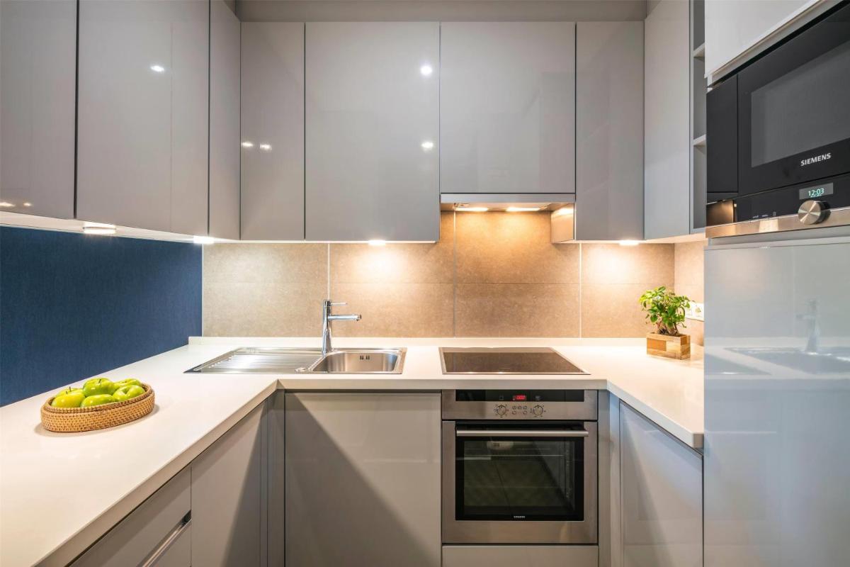 A cozinha ou kitchenette de Wyndham Grand Algarve