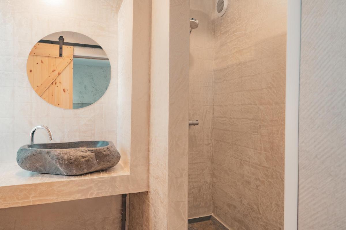 Salle de bains dans l'établissement Hôtel Édenia - Spa Estime&Sens