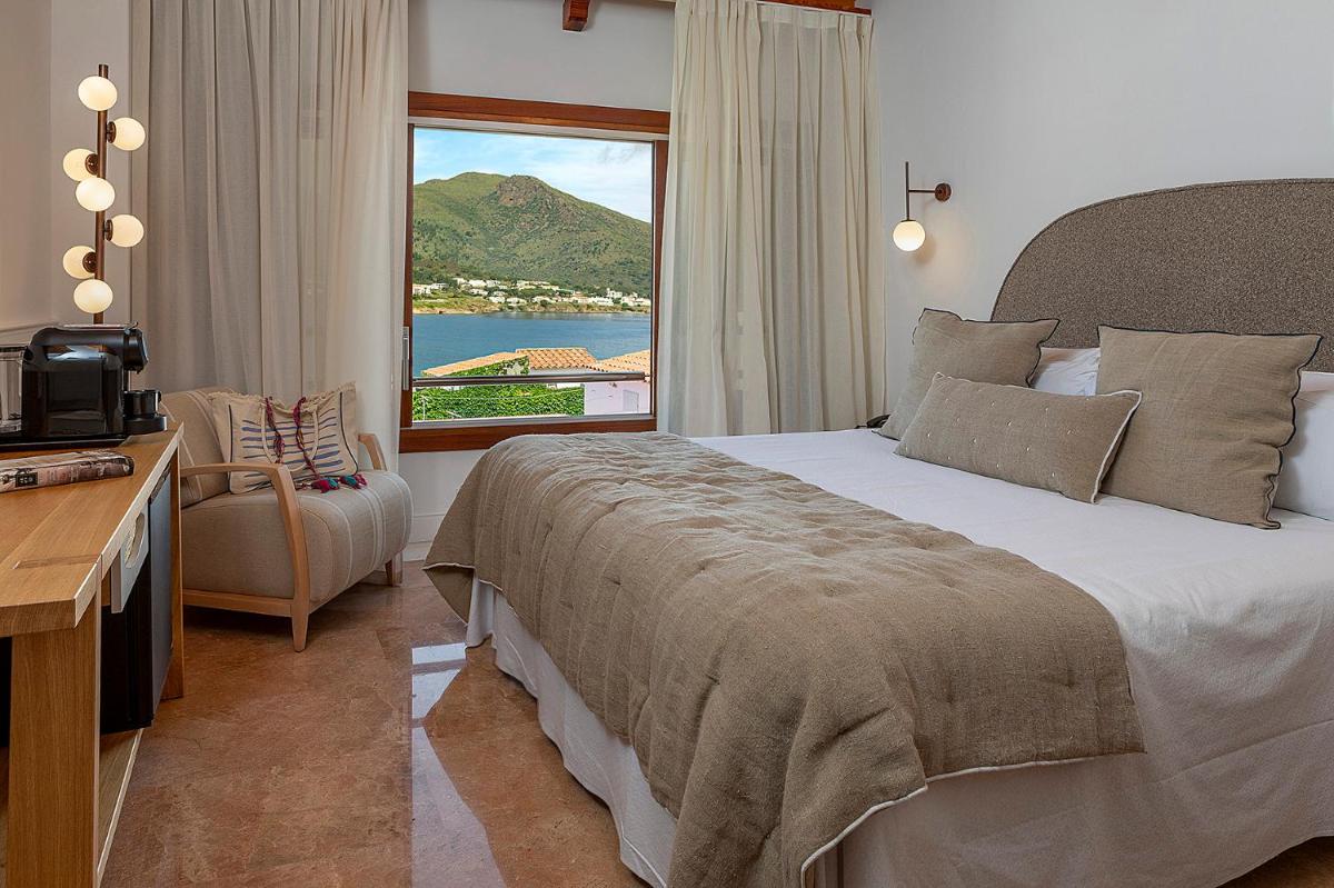 Cama o camas de una habitación en Hotel Spa Porto Cristo