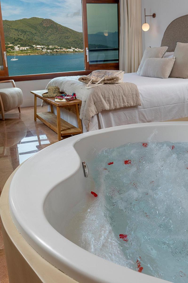 Cama o camas de una habitación en Hotel Spa Porto Cristo